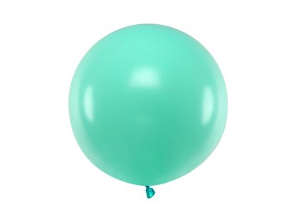 Balón veľký akvamarinový pastelový 60cm
